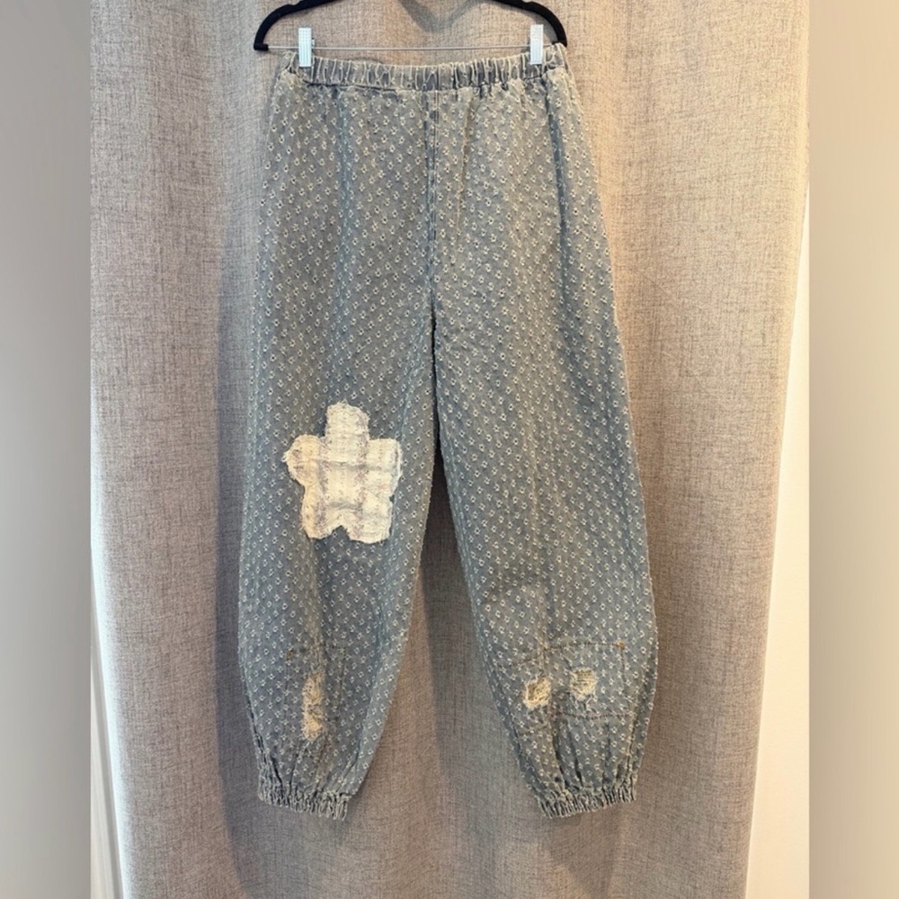 POL Blue Distressed Jogger Pants - Picture 2 of 5